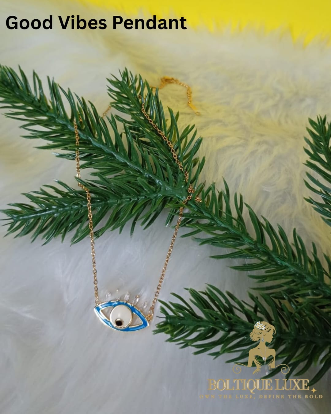 GOOD VIBES PENDANT ( MRP Rs.649/-OFFER PRICE Rs.349/-)