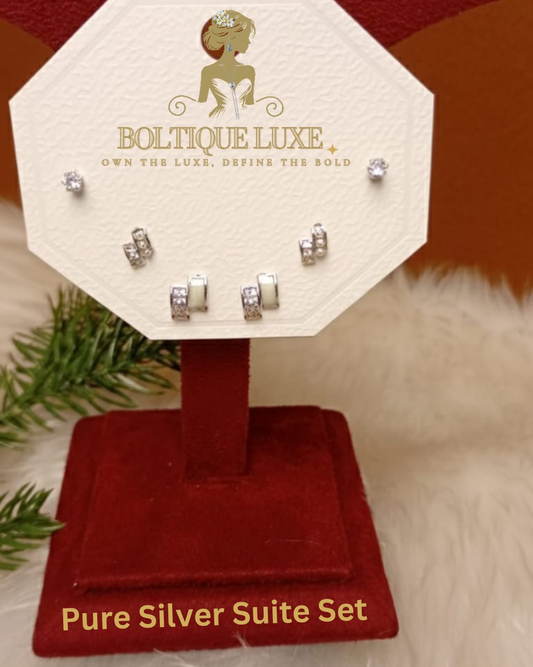 PURE SILVER SUITE SET (MRP Rs.699/- OFFER PRICE Rs.399/-)