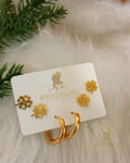 The Meadow Luxe Trio Earrings Set (MRP Rs.999/- Offer Price Rs.399/-)
