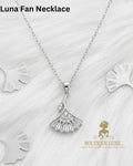 Luna Fan Necklace