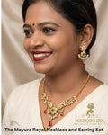 The Mayura Royal Necklace and Earring Set