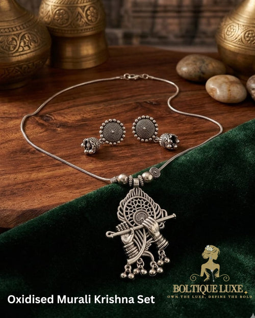 Oxidised Murali Krishna Set