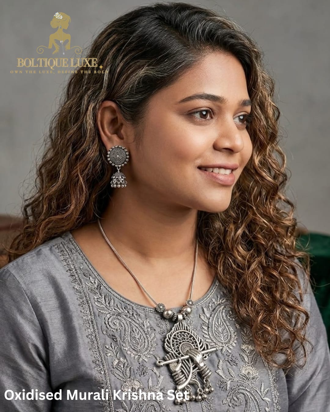 Oxidised Murali Krishna Set