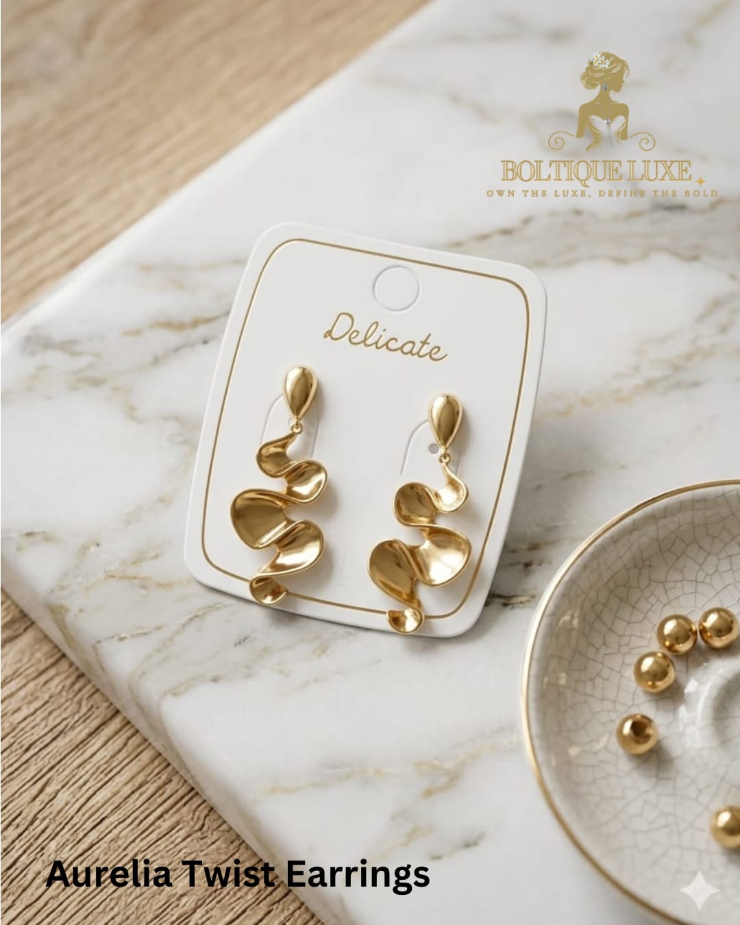 Aurelia Twist Earrings