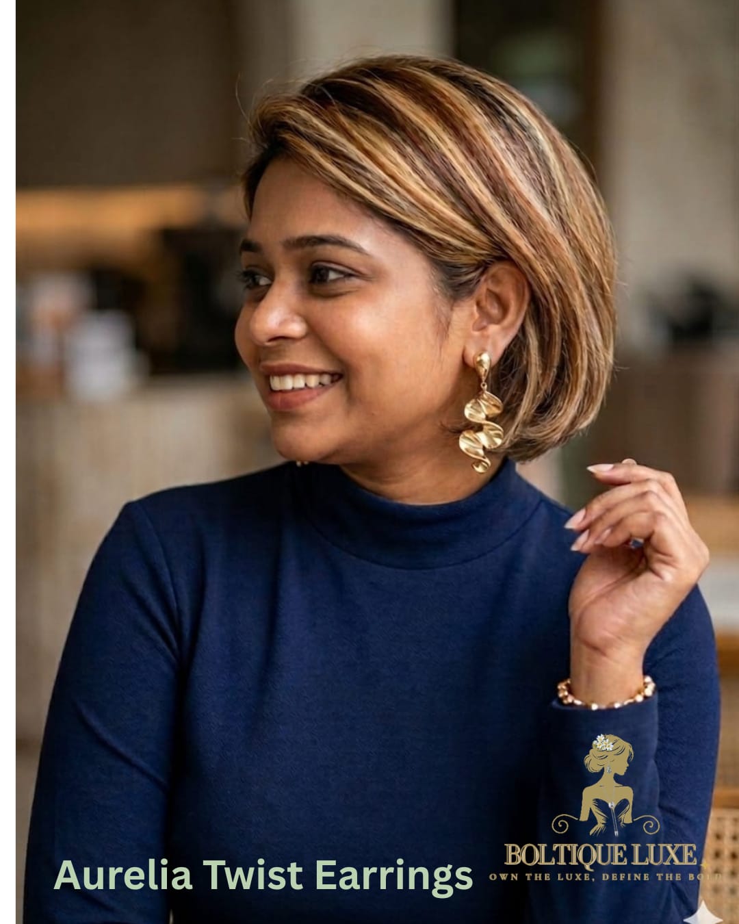 Aurelia Twist Earrings