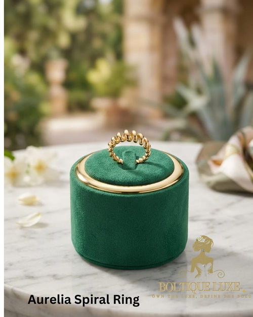 Aurelia Spiral Ring