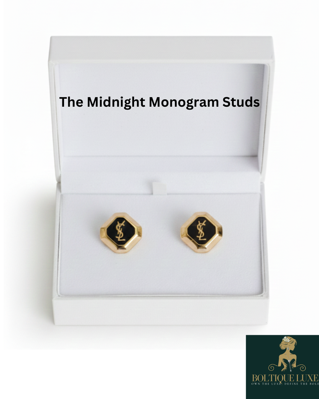 THE MIDNIGHT MONOGRAM STUDS (MRP RS.399/- OFFER PRICE Rs.299/-)