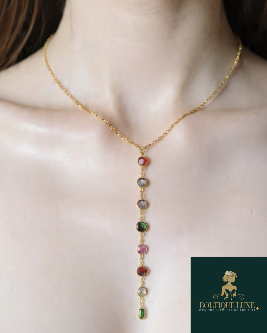THE SPECTRUM DROP NECKLACE (MRP Rs. 1299/- OFFER PRICE Rs. 899/-)