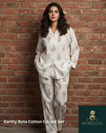 EARTHY BUTA COTTON CO-ORD SET
