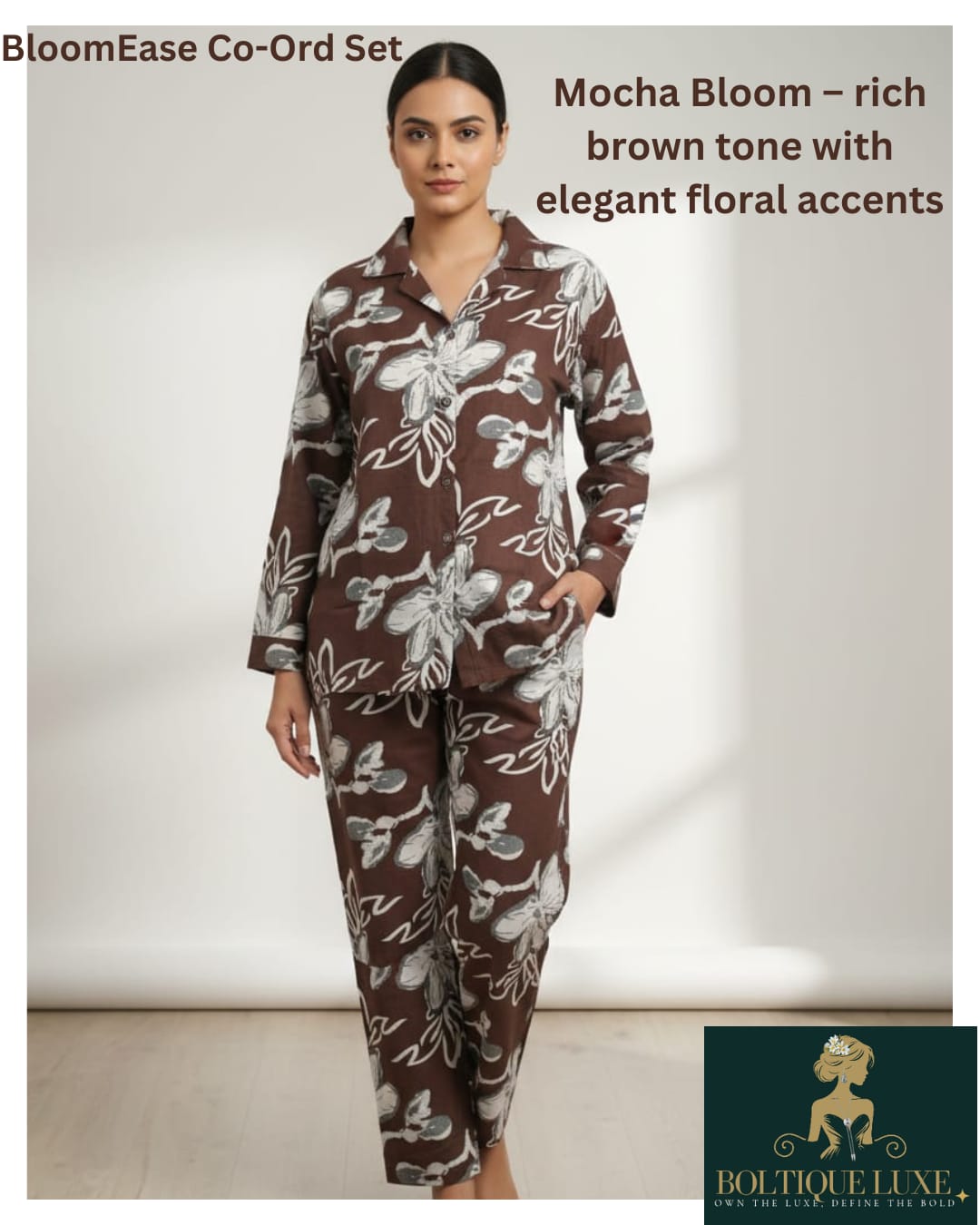 BLOOM EASE CO-ORD SET