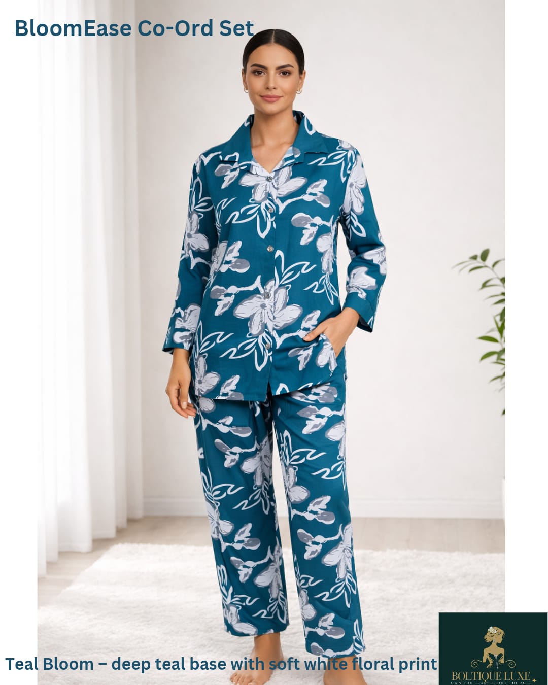 BLOOM EASE CO-ORD SET