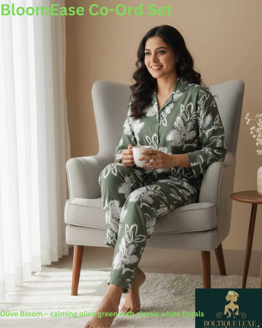 BLOOM EASE CO-ORD SET