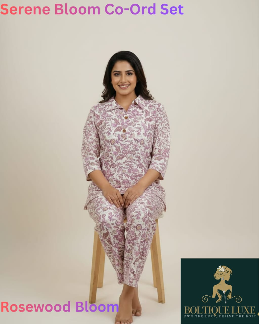 Serene Bloom Co-Ord Set