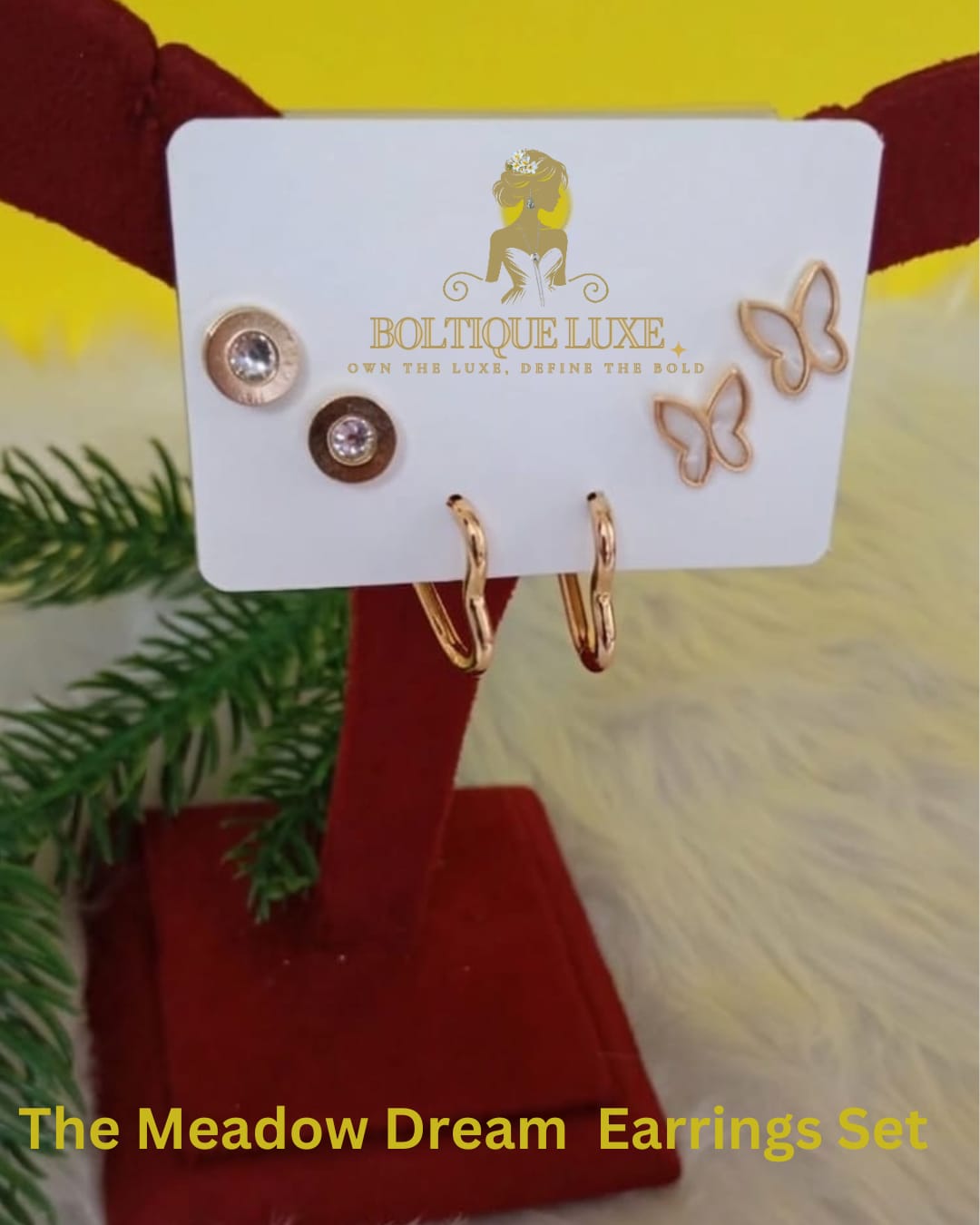 The Meadow Dream Earrings Set  (MRP Rs.999/- Offer Price Rs.449/-)