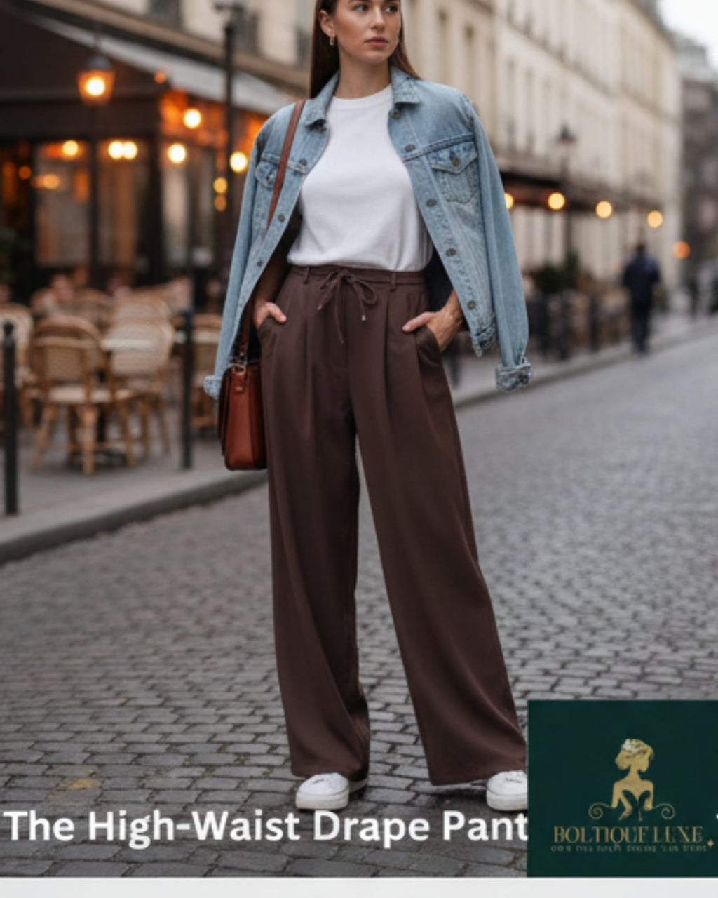 THE HIGH-WAIST DRAPE PANT